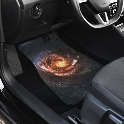 Milky Way Universe Print Front Car Floor Mats