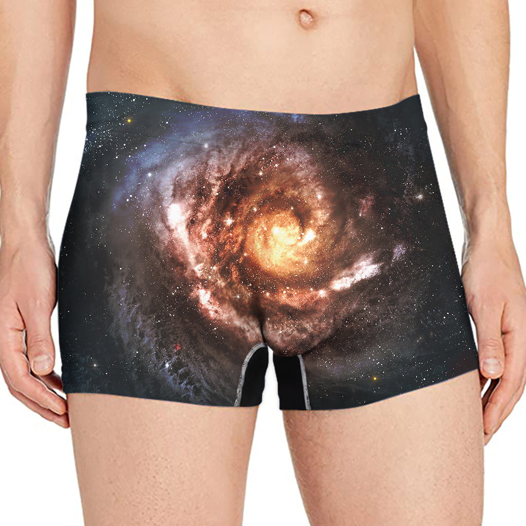 Milky Way Universe Print Men's Boxer Briefs