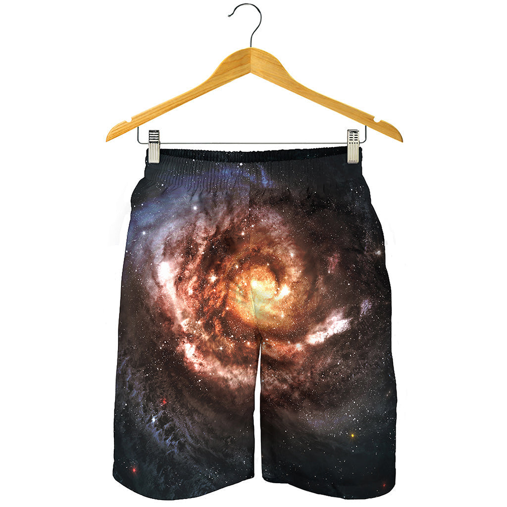 Milky Way Universe Print Men's Shorts