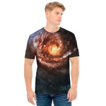 Milky Way Universe Print Men's T-Shirt