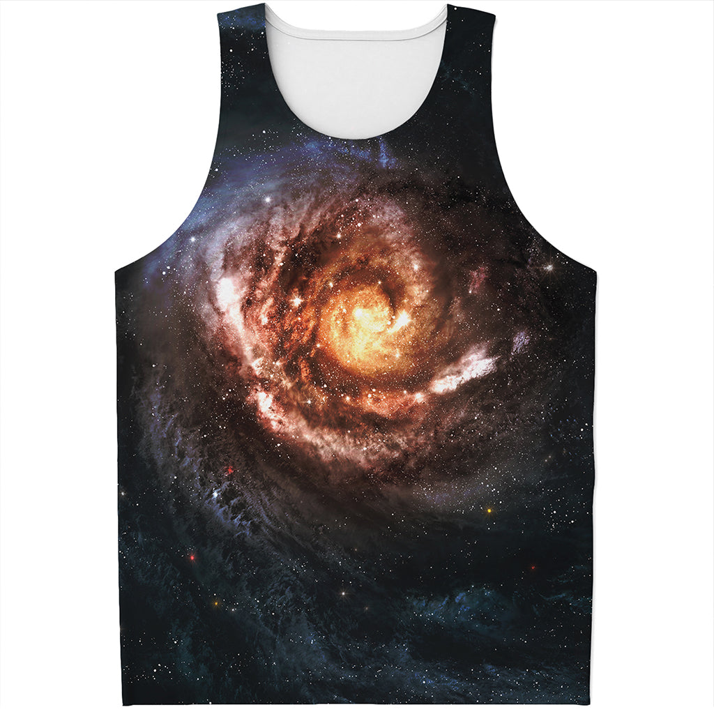 Milky Way Universe Print Men's Tank Top