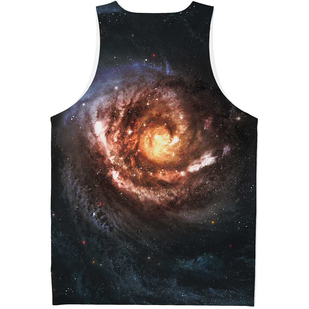 Milky Way Universe Print Men's Tank Top