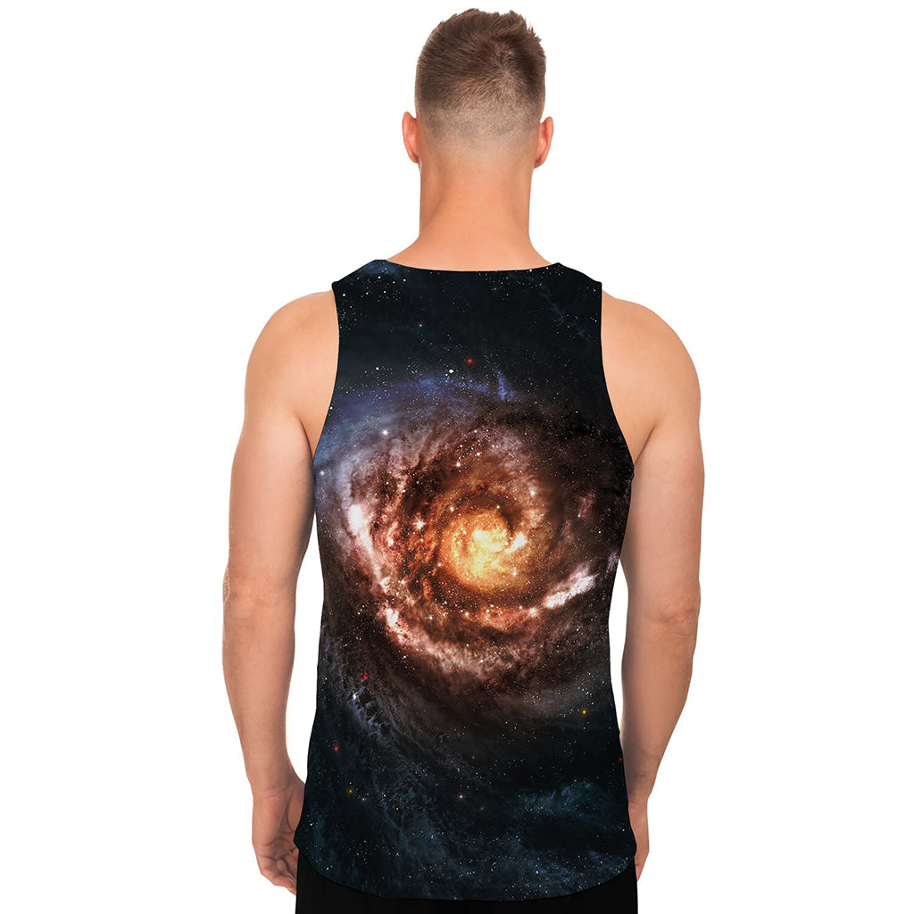 Milky Way Universe Print Men's Tank Top