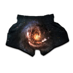 Milky Way Universe Print Muay Thai Boxing Shorts