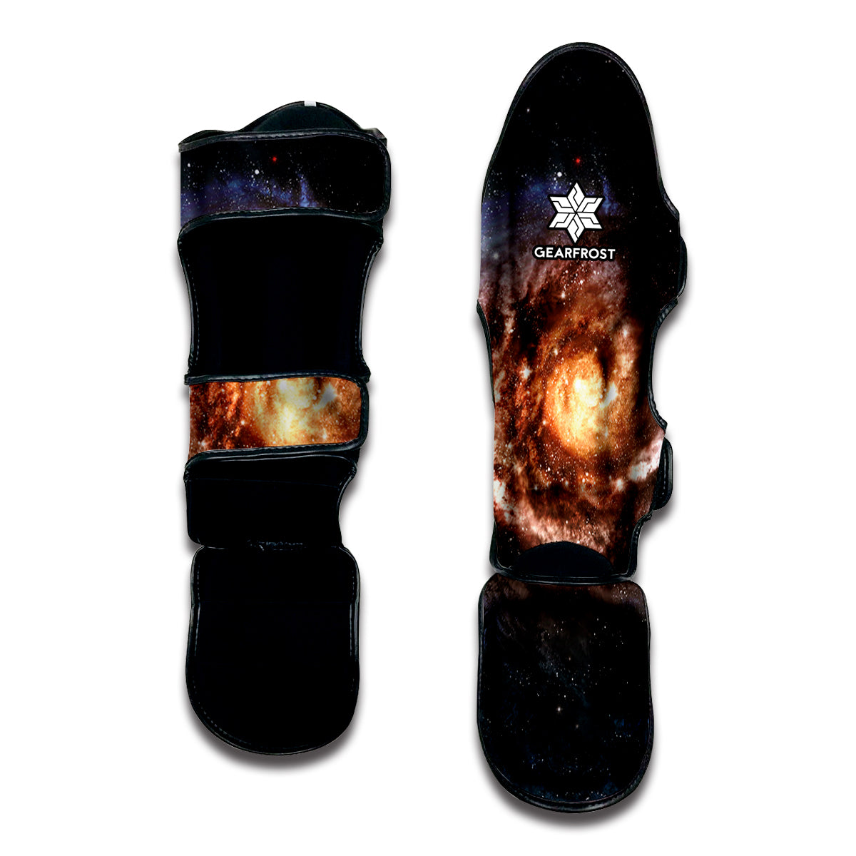 Milky Way Universe Print Muay Thai Shin Guard