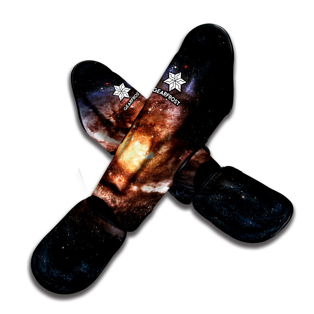 Milky Way Universe Print Muay Thai Shin Guard