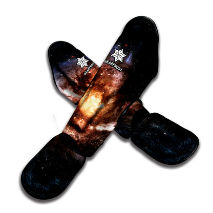 Milky Way Universe Print Muay Thai Shin Guard