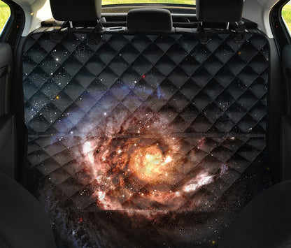 Milky Way Universe Print Pet Car Back Seat Cover