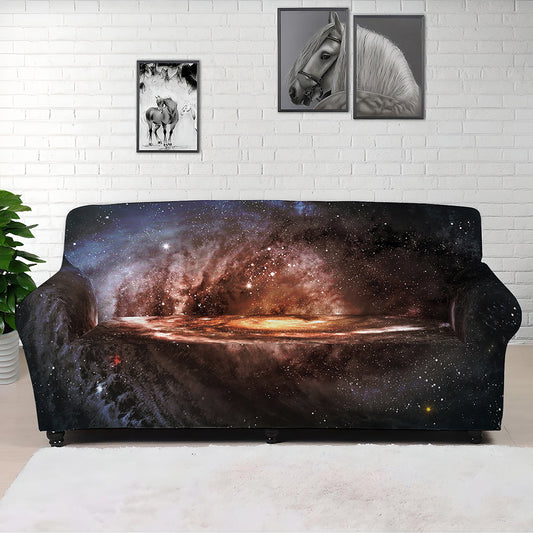 Milky Way Universe Print Sofa Cover