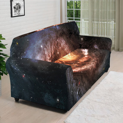 Milky Way Universe Print Sofa Cover