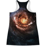 Milky Way Universe Print Women's Racerback Tank Top