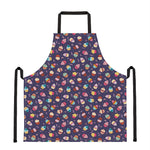 Mini Cupcake Pattern Print Apron