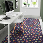 Mini Cupcake Pattern Print Area Rug