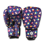 Mini Cupcake Pattern Print Boxing Gloves