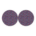 Mini Cupcake Pattern Print Car Coasters