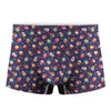 Mini Cupcake Pattern Print Men's Boxer Briefs