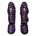 Mini Cupcake Pattern Print Muay Thai Shin Guards