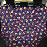 Mini Cupcake Pattern Print Pet Car Back Seat Cover