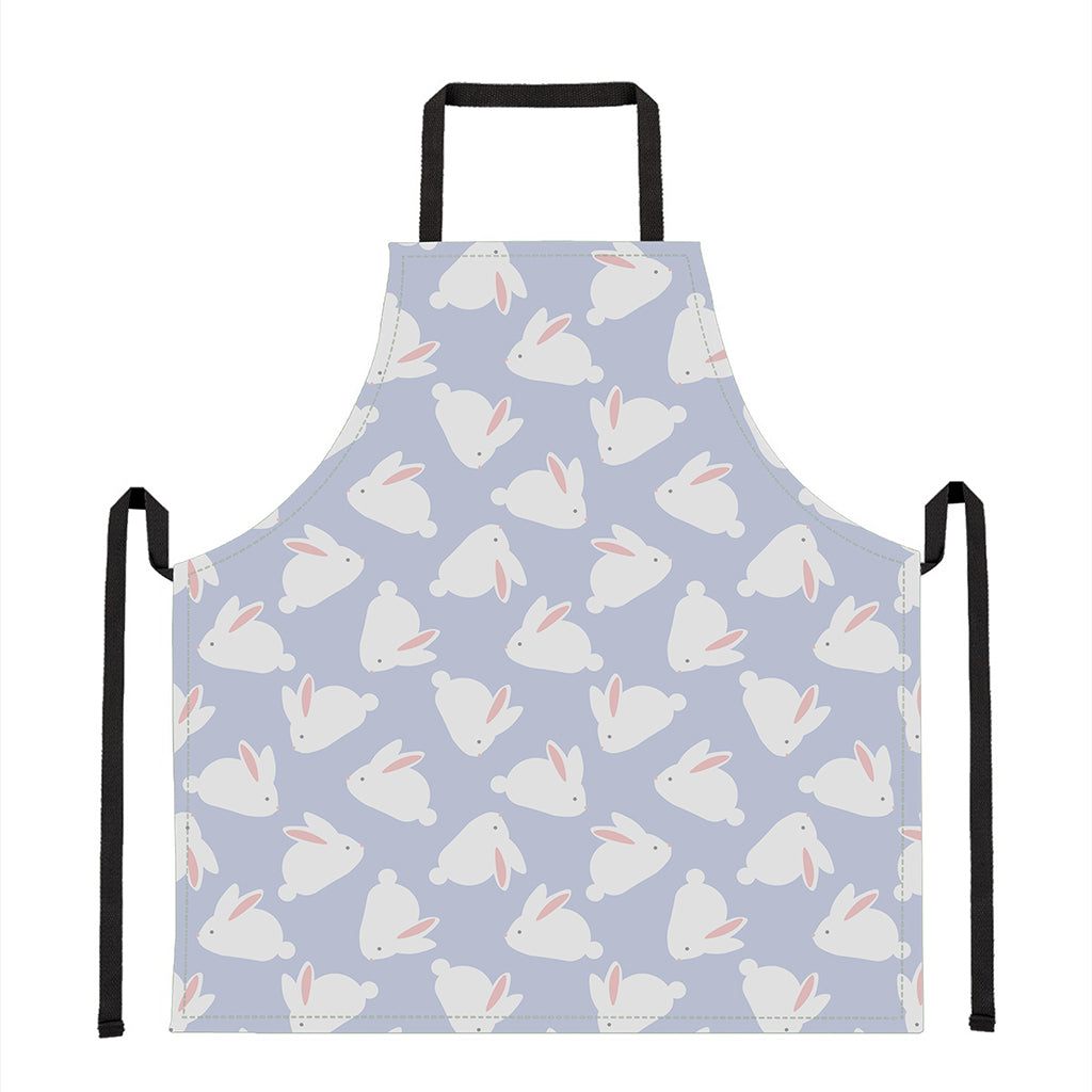 Mini Rabbit Pattern Print Apron