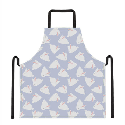 Mini Rabbit Pattern Print Apron