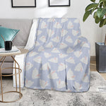 Mini Rabbit Pattern Print Blanket