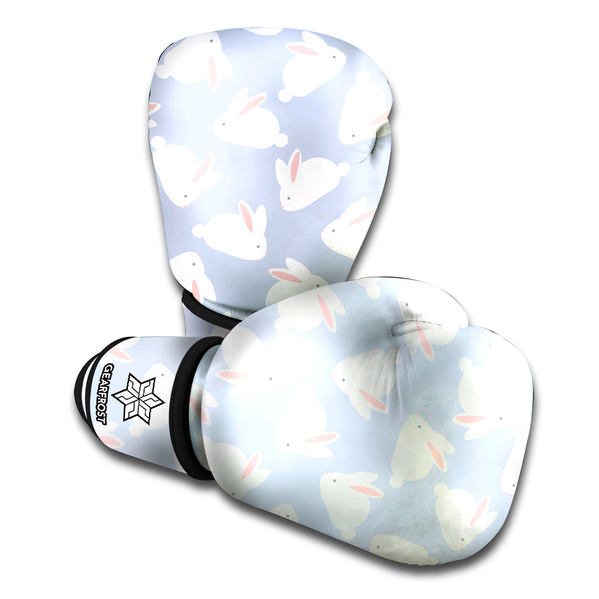 Mini Rabbit Pattern Print Boxing Gloves