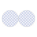 Mini Rabbit Pattern Print Car Coasters