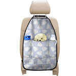 Mini Rabbit Pattern Print Car Seat Organizers