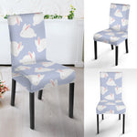 Mini Rabbit Pattern Print Dining Chair Slipcover
