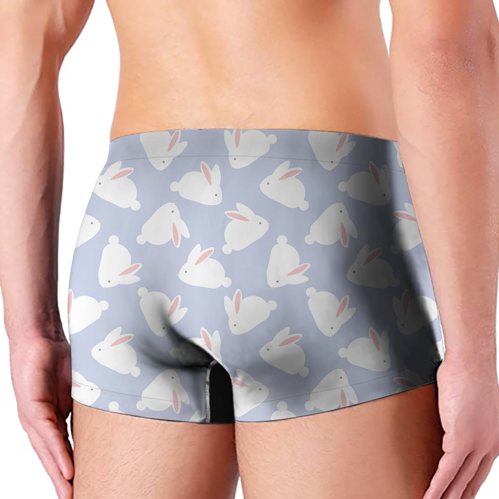 Mini Rabbit Pattern Print Men's Boxer Briefs