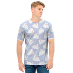 Mini Rabbit Pattern Print Men's T-Shirt