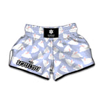 Mini Rabbit Pattern Print Muay Thai Boxing Shorts