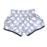 Mini Rabbit Pattern Print Muay Thai Boxing Shorts