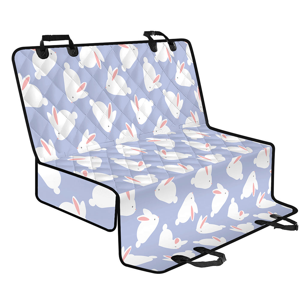Mini Rabbit Pattern Print Pet Car Back Seat Cover