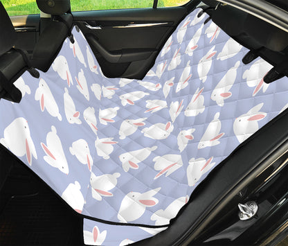 Mini Rabbit Pattern Print Pet Car Back Seat Cover