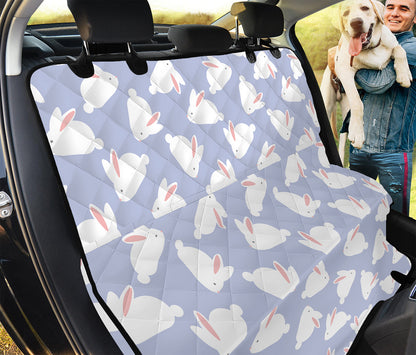 Mini Rabbit Pattern Print Pet Car Back Seat Cover