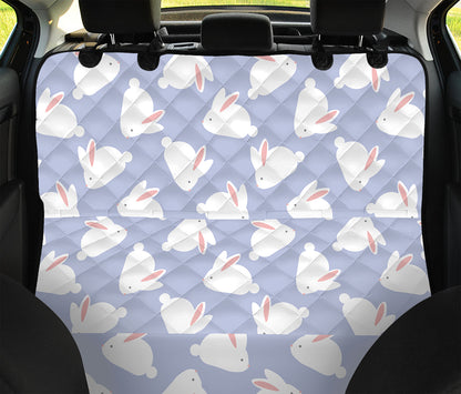 Mini Rabbit Pattern Print Pet Car Back Seat Cover
