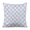 Mini Rabbit Pattern Print Pillow Cover