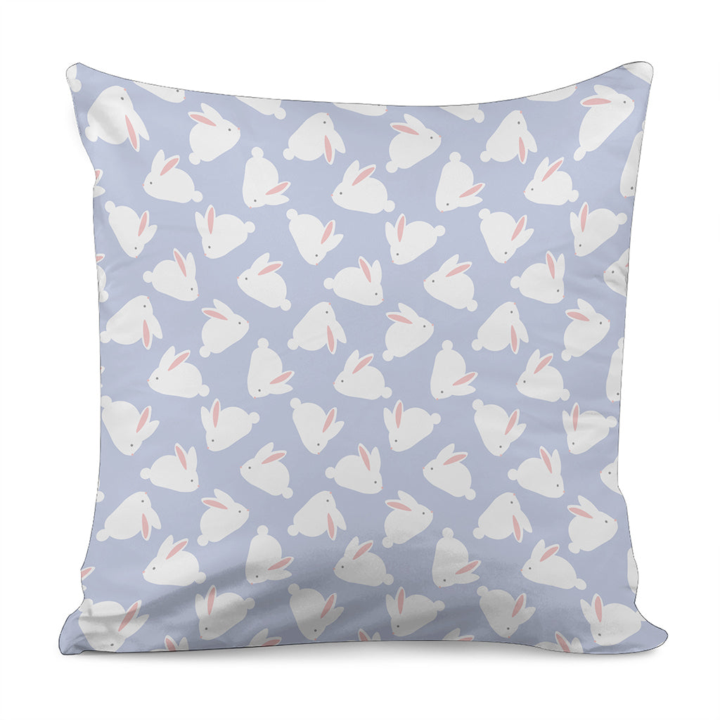 Mini Rabbit Pattern Print Pillow Cover