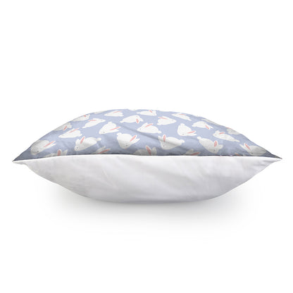 Mini Rabbit Pattern Print Pillow Cover