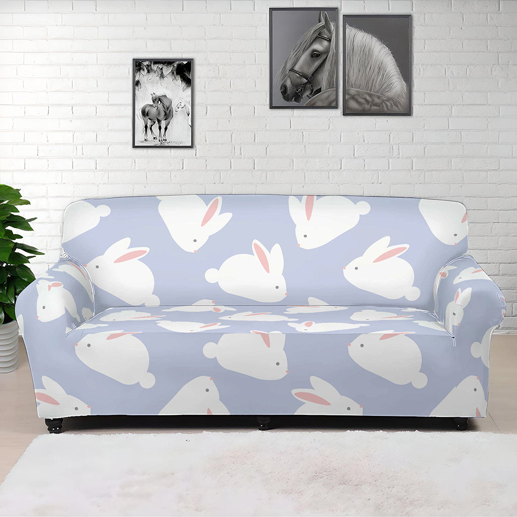 Mini Rabbit Pattern Print Sofa Cover