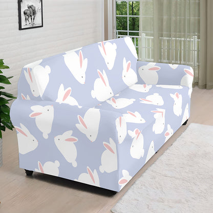 Mini Rabbit Pattern Print Sofa Cover