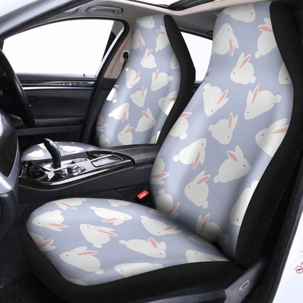 Mini Rabbit Pattern Print Universal Fit Car Seat Covers