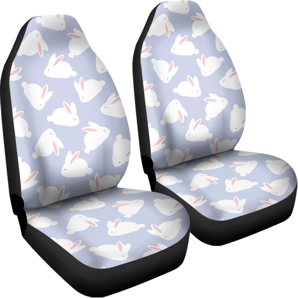 Mini Rabbit Pattern Print Universal Fit Car Seat Covers
