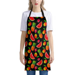 Mix Fruit Pineapple Pattern Print Apron