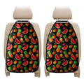 Mix Fruit Pineapple Pattern Print Car Seat Organizers