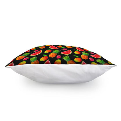 Mix Fruit Pineapple Pattern Print Pillow Cover