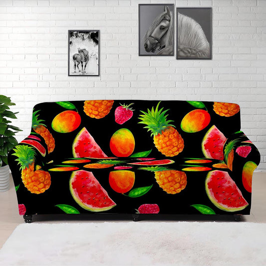Mix Fruit Pineapple Pattern Print Sofa Cover