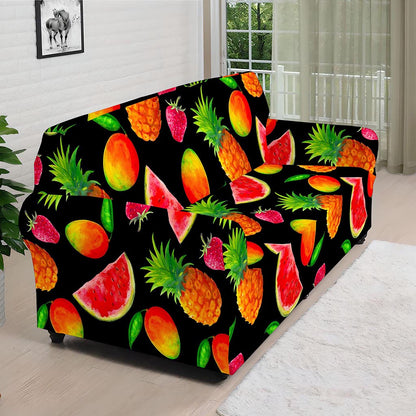 Mix Fruit Pineapple Pattern Print Sofa Cover