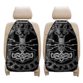 Mjolnir And Younger Futhark Print Car Seat Organizers